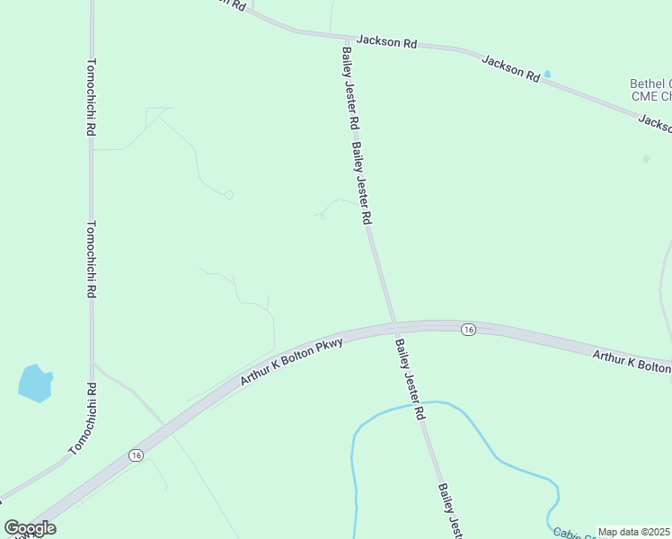 map of restaurants, bars, coffee shops, grocery stores, and more near 1250 Bailey Jester Road in Griffin