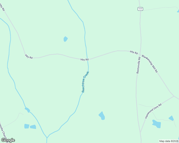 map of restaurants, bars, coffee shops, grocery stores, and more near 4989 Irby Road in Gibson