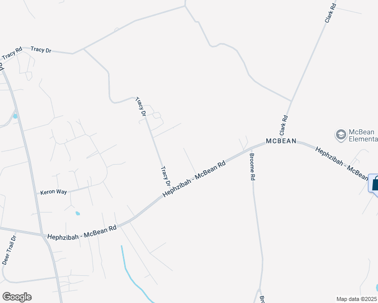 map of restaurants, bars, coffee shops, grocery stores, and more near 1257 Hephzibah - McBean Road in Hephzibah