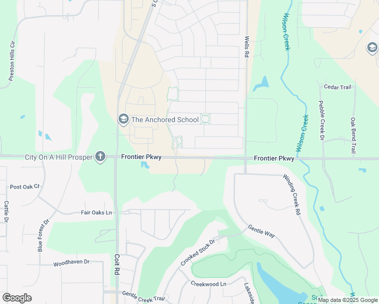map of restaurants, bars, coffee shops, grocery stores, and more near 1501 Snapdragon Court in Celina