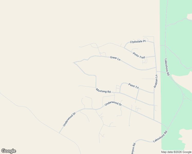 map of restaurants, bars, coffee shops, grocery stores, and more near Mustang Road in Sierra County