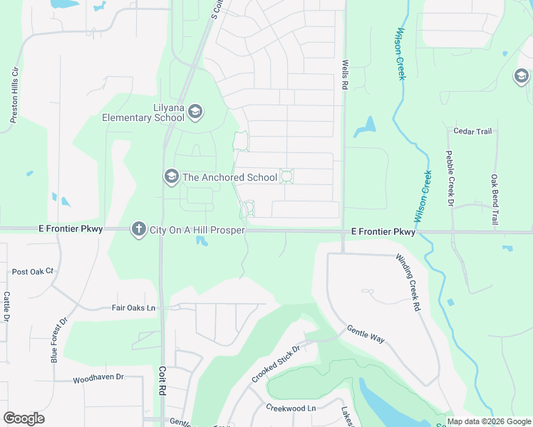 map of restaurants, bars, coffee shops, grocery stores, and more near 1502 Gardenia Street in Celina