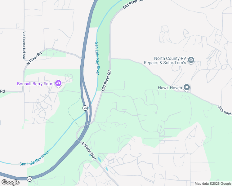 map of restaurants, bars, coffee shops, grocery stores, and more near 30270 Montrachet Street in Bonsall
