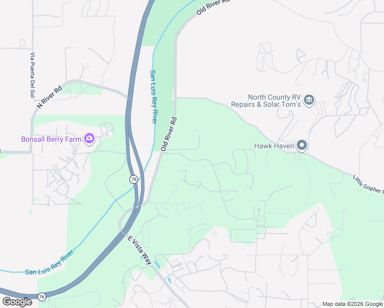 map of restaurants, bars, coffee shops, grocery stores, and more near 30270 Montrachet Street in Bonsall
