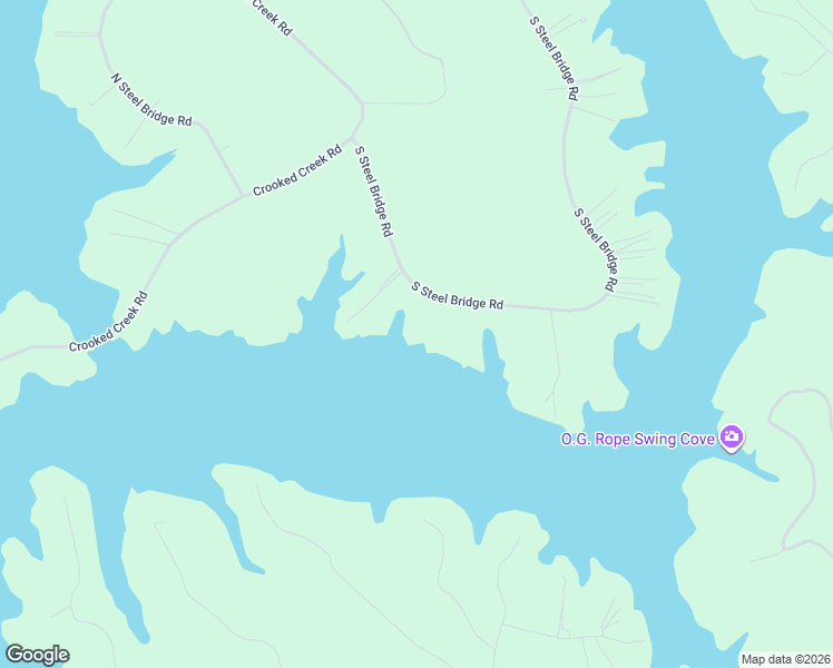 map of restaurants, bars, coffee shops, grocery stores, and more near 174 South Steel Bridge Road in Eatonton