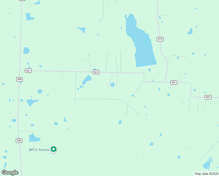 map of restaurants, bars, coffee shops, grocery stores, and more near 8434 County Road 501 in Blue Ridge