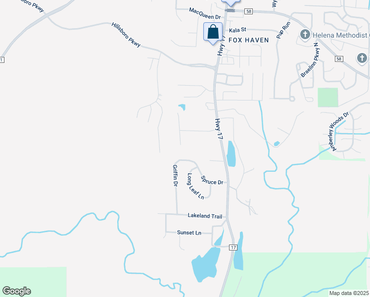 map of restaurants, bars, coffee shops, grocery stores, and more near 1230 Dunham Lane in Helena