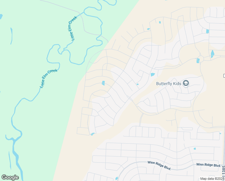map of restaurants, bars, coffee shops, grocery stores, and more near 4799 P R 2713 in Aubrey