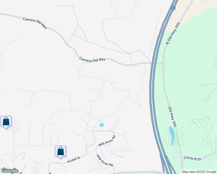 map of restaurants, bars, coffee shops, grocery stores, and more near 7969 Avenue Mil Flores in Bonsall