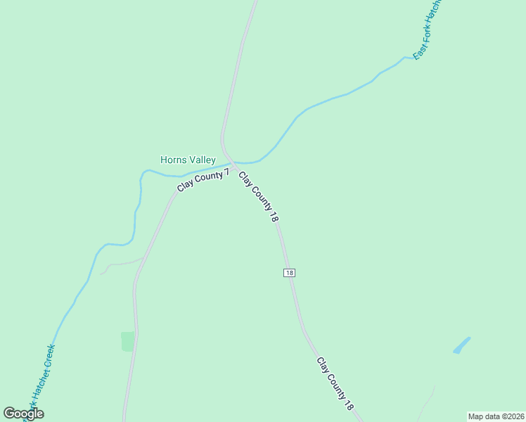 map of restaurants, bars, coffee shops, grocery stores, and more near 7561 County Road 18 in Talladega