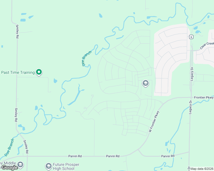 map of restaurants, bars, coffee shops, grocery stores, and more near 4121 Trellis Drive in Prosper