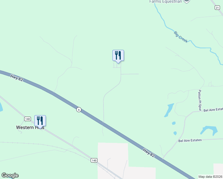 map of restaurants, bars, coffee shops, grocery stores, and more near Eagles Wings Drive in Tuscaloosa County