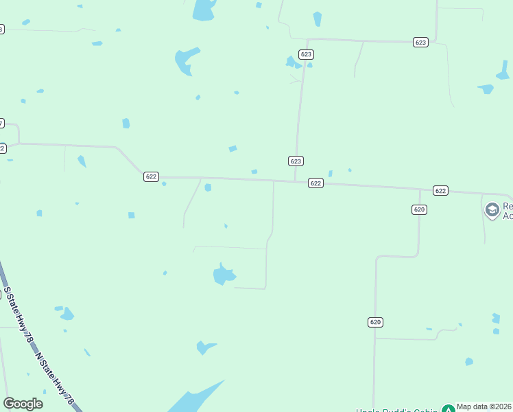 map of restaurants, bars, coffee shops, grocery stores, and more near 13142 County Road 622 in Farmersville