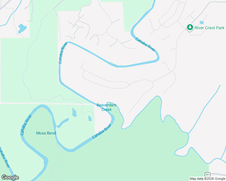 map of restaurants, bars, coffee shops, grocery stores, and more near 4526 Old Cahaba Parkway in Helena