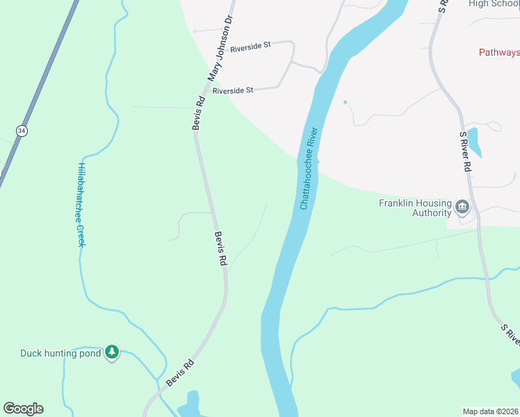 map of restaurants, bars, coffee shops, grocery stores, and more near 980 Glover Road in Franklin