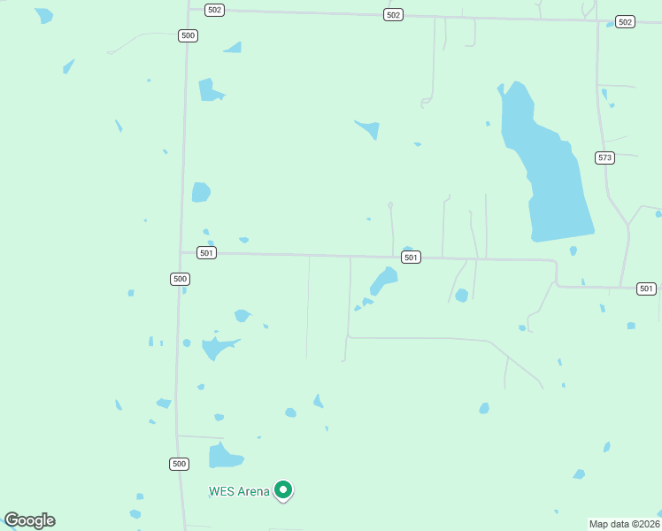 map of restaurants, bars, coffee shops, grocery stores, and more near 8116 County Road 501 in Blue Ridge