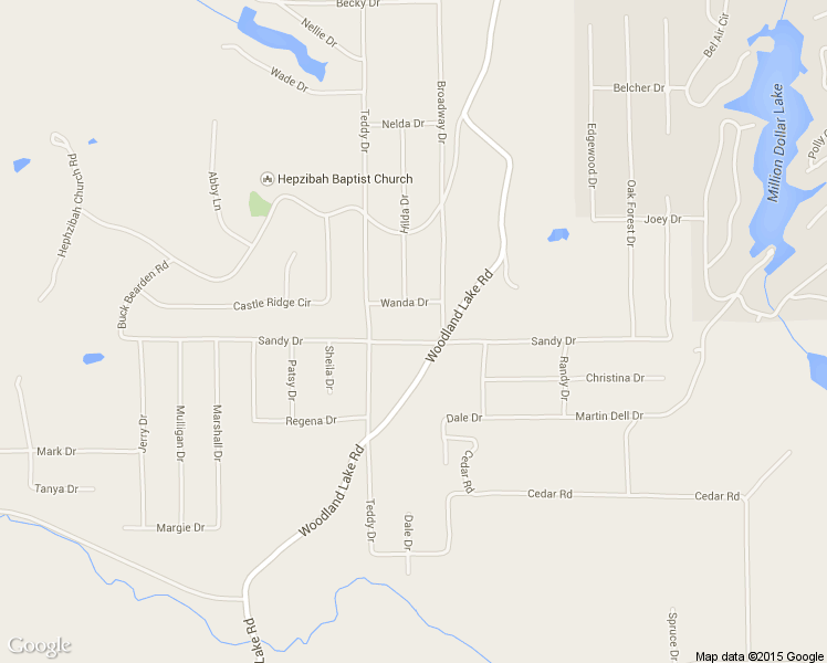 map of restaurants, bars, coffee shops, grocery stores, and more near 20698 Sandy Drive in McCalla