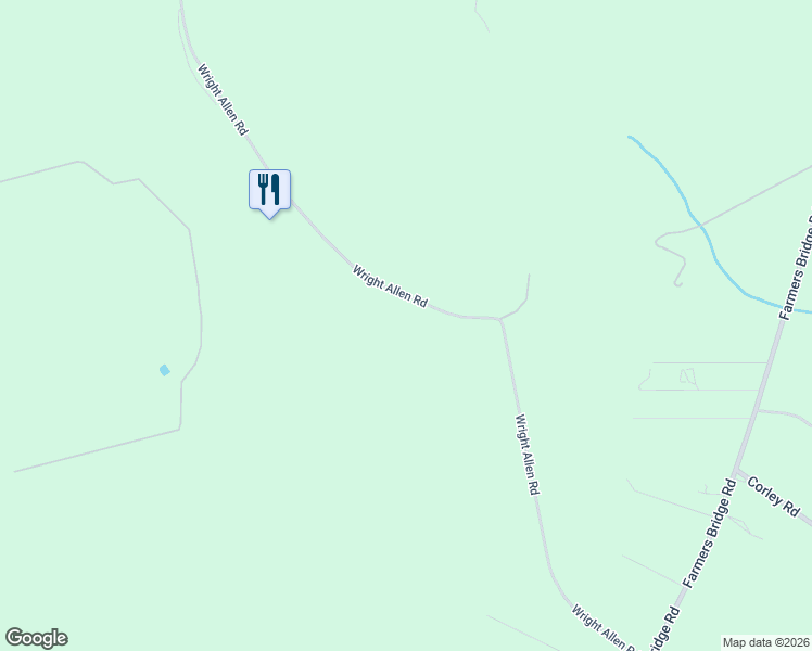 map of restaurants, bars, coffee shops, grocery stores, and more near 715 Wright Allen Road in Blythe