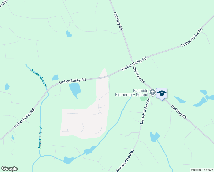 map of restaurants, bars, coffee shops, grocery stores, and more near 25 Saddlebrook Drive in Senoia