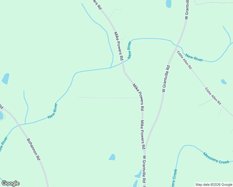 map of restaurants, bars, coffee shops, grocery stores, and more near 107 Trisha Lane in Grantville