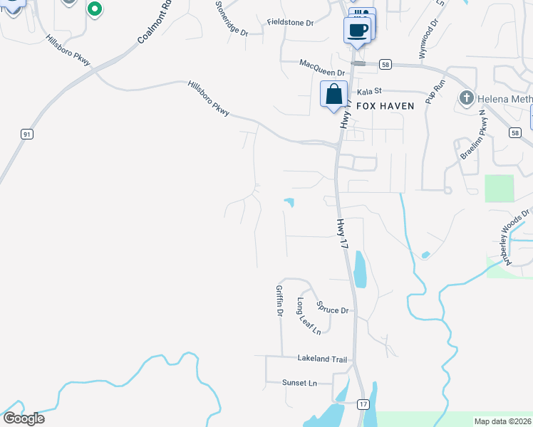 map of restaurants, bars, coffee shops, grocery stores, and more near 1218 Dunham Lane in Helena