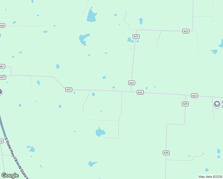 map of restaurants, bars, coffee shops, grocery stores, and more near 13142 County Road 622 in Farmersville