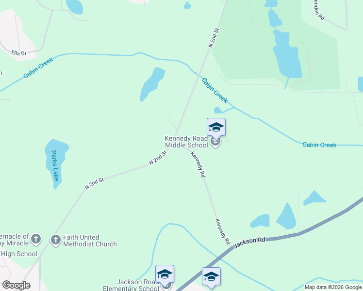 map of restaurants, bars, coffee shops, grocery stores, and more near 1034 North 2nd Street in Griffin