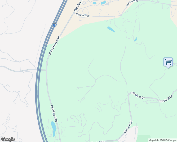 map of restaurants, bars, coffee shops, grocery stores, and more near Vía Cantamar in San Diego County