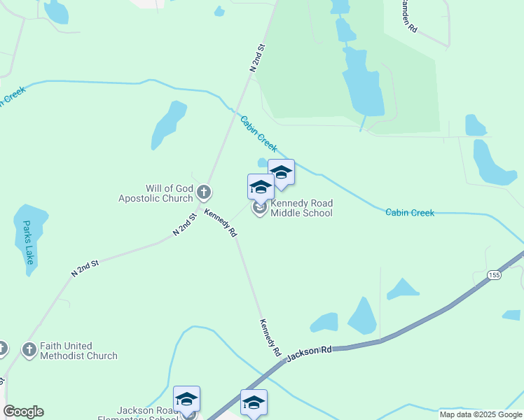map of restaurants, bars, coffee shops, grocery stores, and more near 280 Kennedy Road in Griffin
