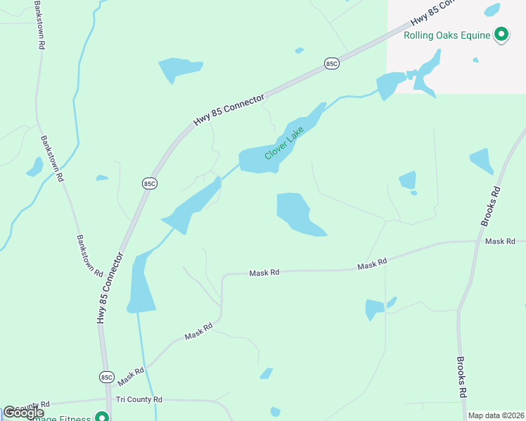 map of restaurants, bars, coffee shops, grocery stores, and more near 561 Mask Road in Brooks