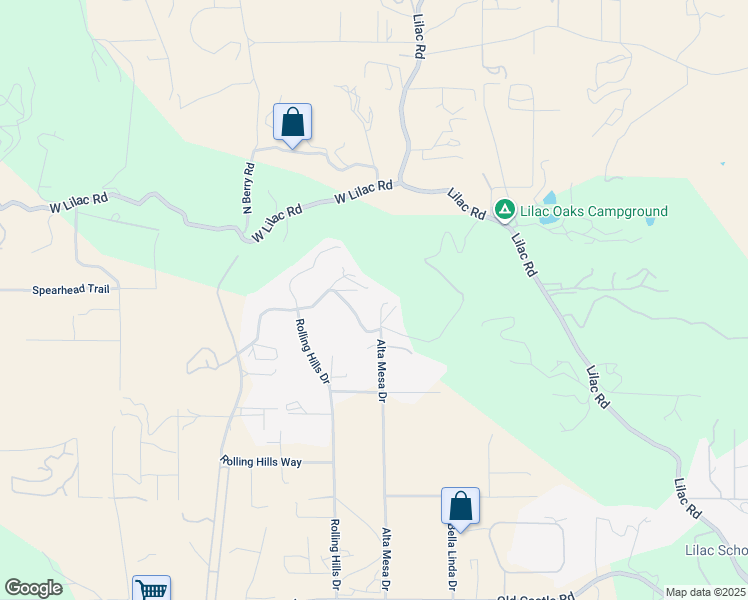 map of restaurants, bars, coffee shops, grocery stores, and more near 30645 Alta Mesa Drive in Valley Center