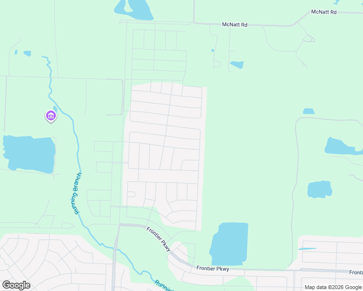 map of restaurants, bars, coffee shops, grocery stores, and more near Ike Byrom Road in Aubrey