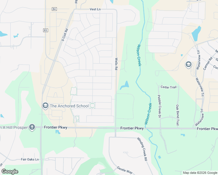 map of restaurants, bars, coffee shops, grocery stores, and more near 1709 Snowdrop Drive in Prosper