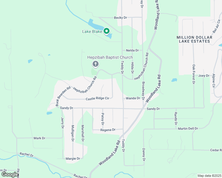 map of restaurants, bars, coffee shops, grocery stores, and more near 20456 Castle Ridge Circle in McCalla