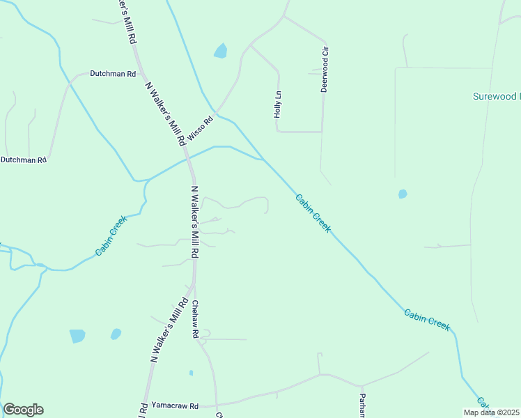 map of restaurants, bars, coffee shops, grocery stores, and more near 860 North Walker's Mill Road in Griffin