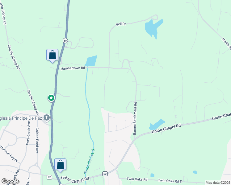 map of restaurants, bars, coffee shops, grocery stores, and more near 701 Hamnertown Rd in Northport