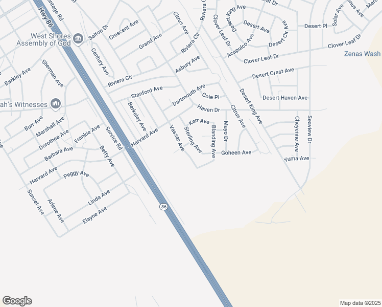 map of restaurants, bars, coffee shops, grocery stores, and more near 1932 Vassar Avenue in Thermal