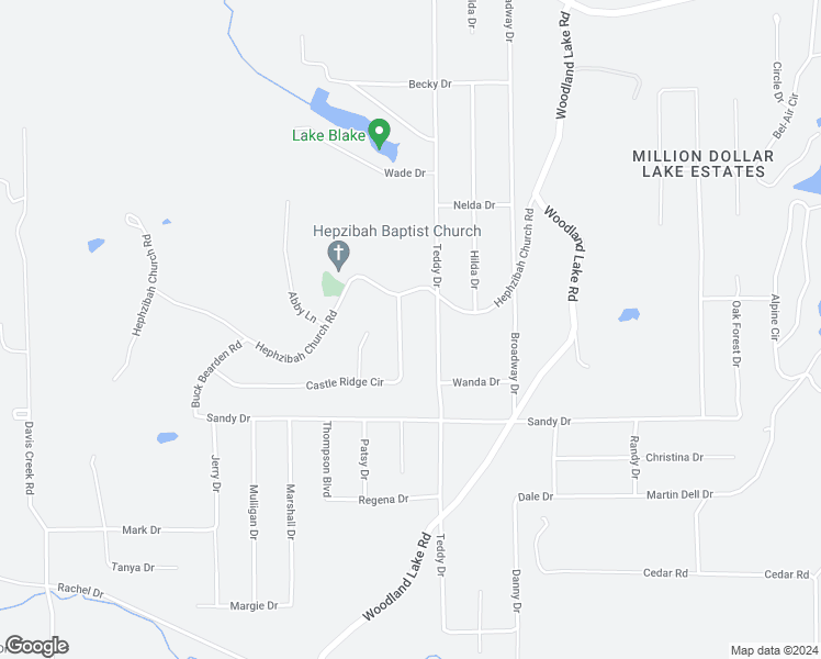 map of restaurants, bars, coffee shops, grocery stores, and more near 20469 Castle Ridge Circle in McCalla