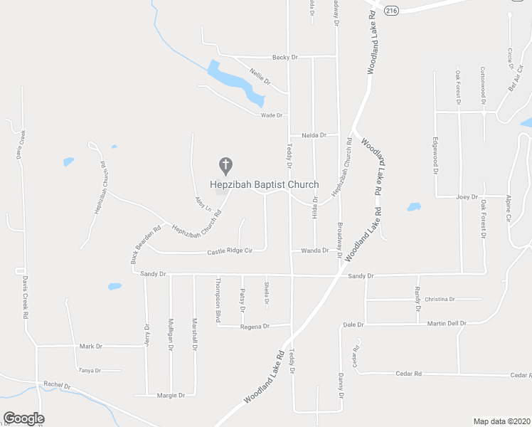 map of restaurants, bars, coffee shops, grocery stores, and more near 20472 Castle Ridge Circle in McCalla