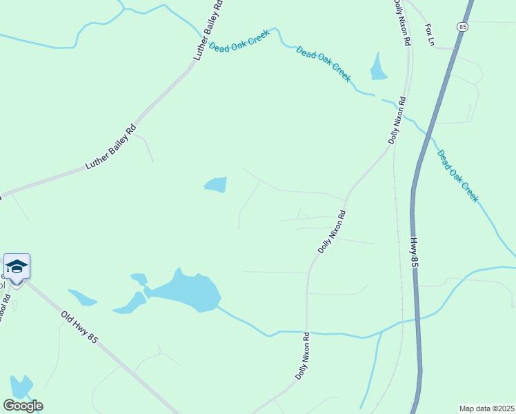 map of restaurants, bars, coffee shops, grocery stores, and more near 40 Melba Court in Senoia