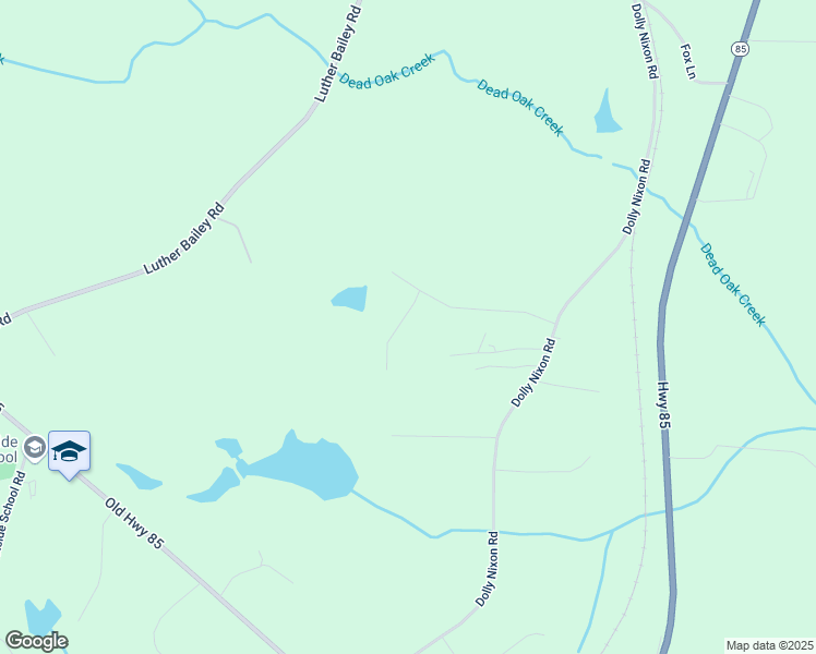 map of restaurants, bars, coffee shops, grocery stores, and more near 40 Melba Court in Senoia