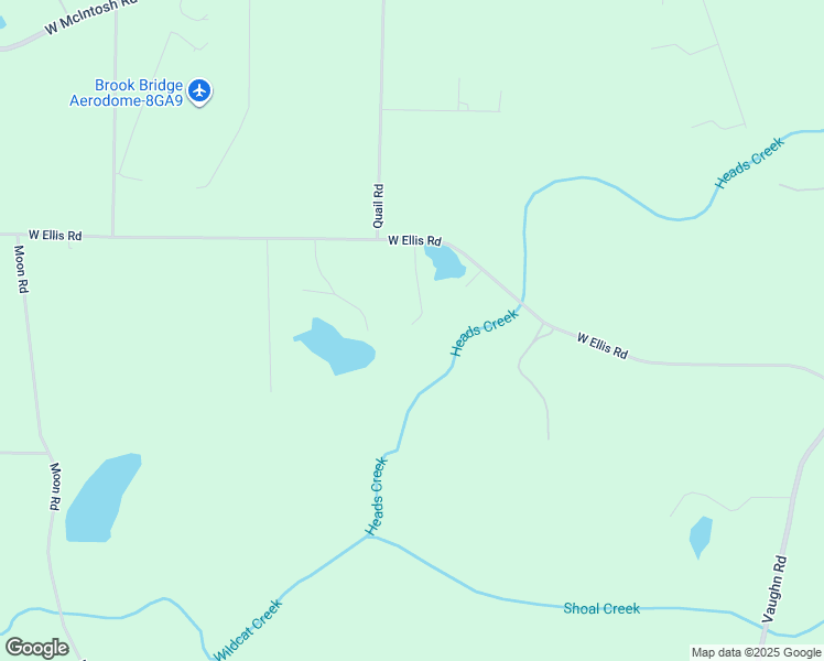 map of restaurants, bars, coffee shops, grocery stores, and more near 3588 West Ellis Road in Griffin