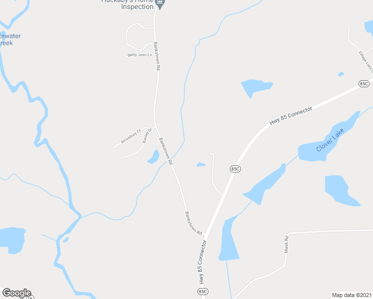 map of restaurants, bars, coffee shops, grocery stores, and more near 1477 Highway 85 Connector in Brooks