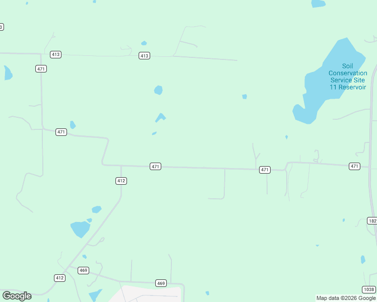 map of restaurants, bars, coffee shops, grocery stores, and more near 5471 County Road 471 in McKinney