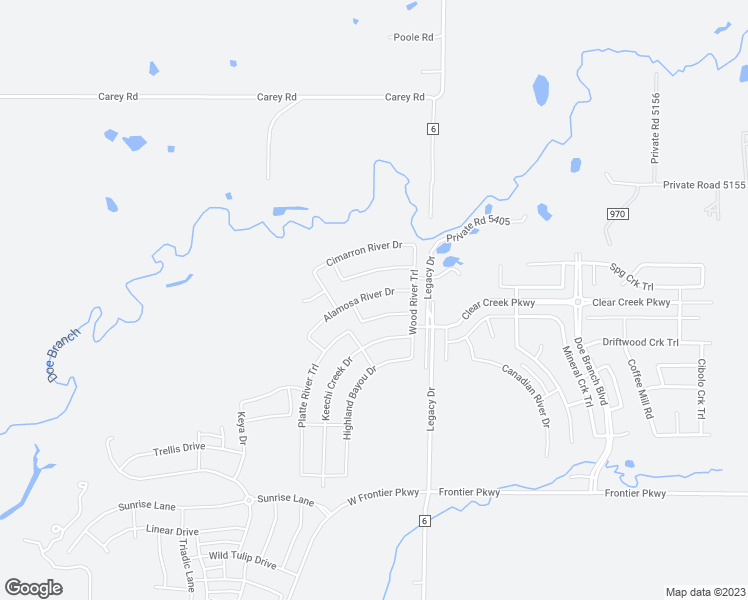 map of restaurants, bars, coffee shops, grocery stores, and more near 3524 Alamosa River Drive in Prosper