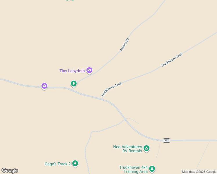 map of restaurants, bars, coffee shops, grocery stores, and more near 2 South Marina Drive in Thermal