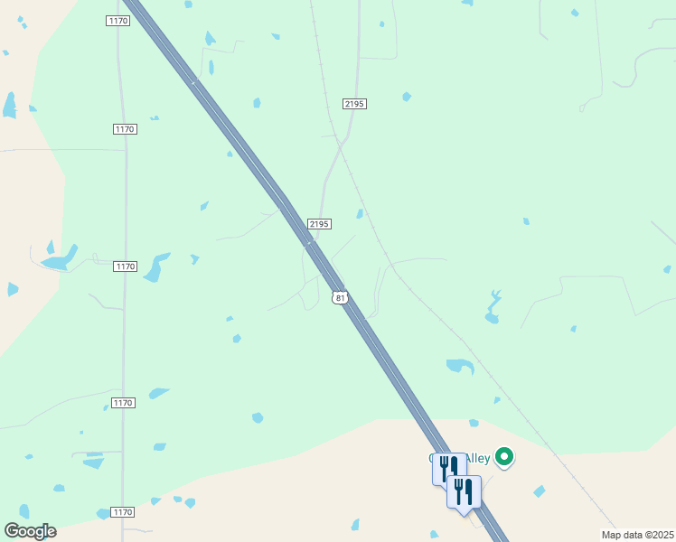 map of restaurants, bars, coffee shops, grocery stores, and more near Private Road 2202 in Wise County