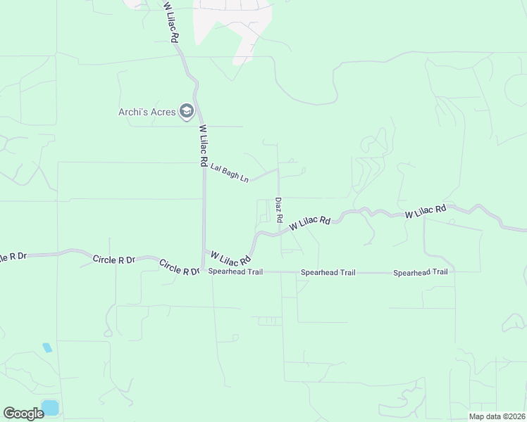map of restaurants, bars, coffee shops, grocery stores, and more near 10396 West Lilac Road in Valley Center