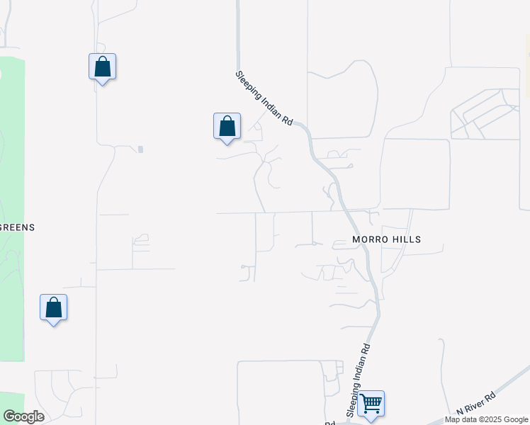 map of restaurants, bars, coffee shops, grocery stores, and more near 4252 De La Rosa Lane in Oceanside