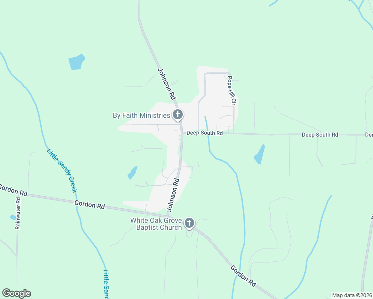 map of restaurants, bars, coffee shops, grocery stores, and more near 1272 Johnson Road in Senoia
